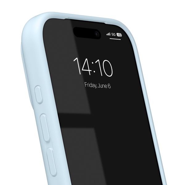 iDeal of Sweden Cover in silicone con MagSafe Apple iPhone 17 Pro - Light Blue