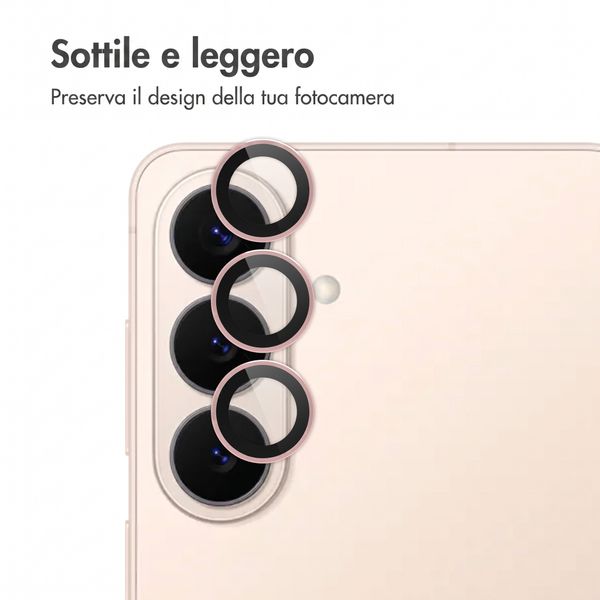 imoshion 2 Pack protezione lente fotocamera per Samsung Galaxy S26 / S26 Plus - Pink Gold