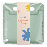 imoshion Cover Posteriore Kidsproof con Maniglia Samsung Galaxy Tab S11 / S9 11.0 pollici / S10 Lite / S10 FE / S9 FE 10.9 pollici - Olive Green