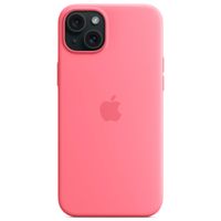 Apple Cover Posteriore in Silicone con MagSafe Apple iPhone 15 Plus - Rosa