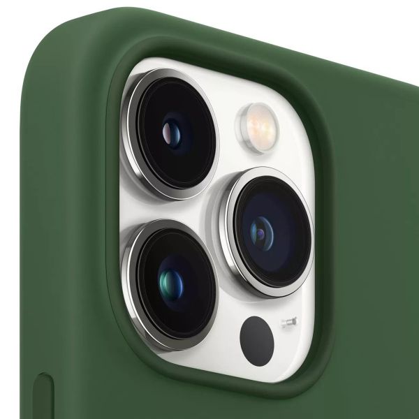 Apple Cover Posteriore in Silicone con MagSafe Apple iPhone 13 Pro - Clover
