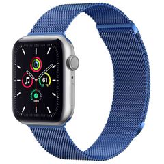 imoshion Cinturino milanese magnetico Apple Watch | 44/45/46/49 mm - Taglia M - Blu