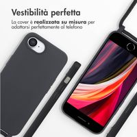 imoshion Cover in Silicone con Cordino Apple iPhone 17e / 16e - Nero