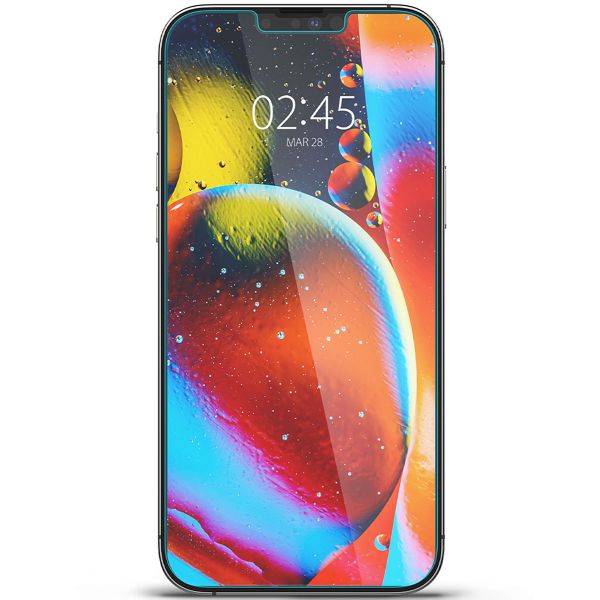 Spigen Vetro temperato GLAStR EZ Fit, confezione da 2 + Applicatore Apple iPhone 13 Pro Max