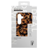 iDeal of Sweden Cover Trasparente con MagSafe Samsung Galaxy S25 - Tortoise