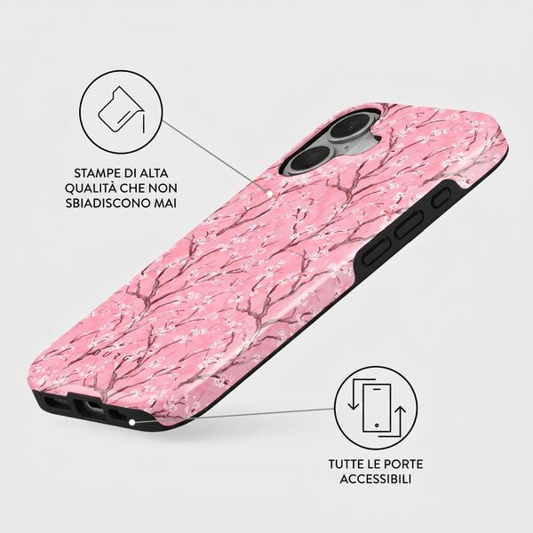 Burga Cover Posteriore Resistente con MagSafe Apple iPhone 17 - Sakura