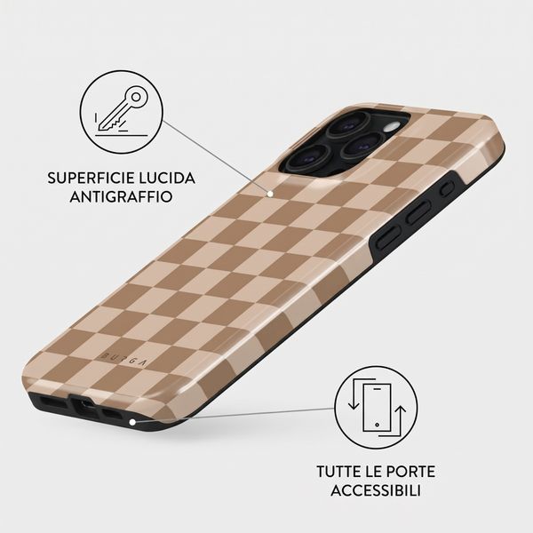 Burga Cover Posteriore Resistente con MagSafe Apple iPhone 15 Pro - Math Exam