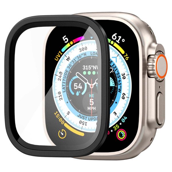 Spigen Glas.tR Slim Pro pellicola protettiva Apple Watch Ultra 1 / 2 - 49 mm - Nero