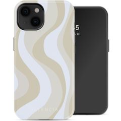 Selencia Cover posteriore Vivid con MagSafe Apple iPhone 14 - Desert Waves Beige