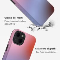Selencia Cover posteriore Vivid con MagSafe Apple iPhone 13 - Gradient Soft Blush