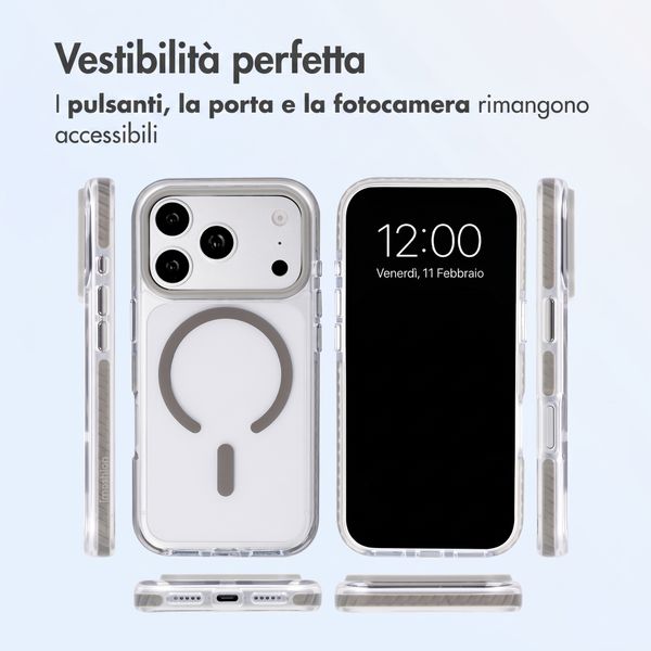 imoshion Cover Combat MagSafe Apple iPhone 18 Pro Max / 17 Pro Max - Grigio