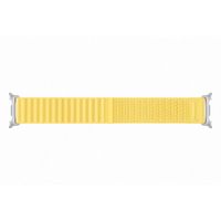 Samsung Cinturino in tessuto originale Samsung Galaxy Watch 9 (40/44mm) / Watch 8 (40/44mm) / Classic (46mm) - Taglia M/L - Giallo