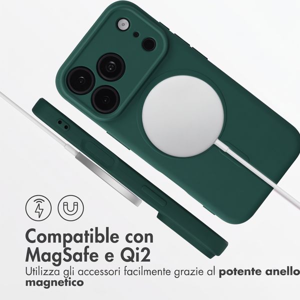 imoshion Cover Posteriore Colorata con MagSafe Apple iPhone 18 Pro Max / 17 Pro Max - Verde scuro