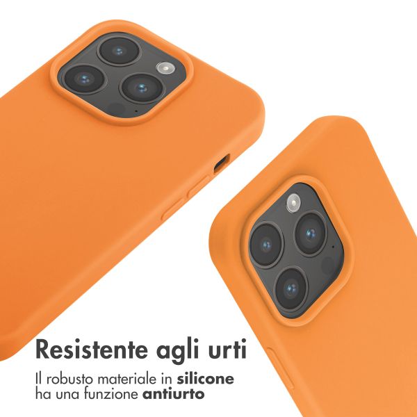 imoshion Cover in Silicone con Cordino Apple iPhone 14 Pro - Arancio