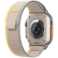 Apple Cinturino Trail Loop Apple Watch | 44/45/46/49 mm - Taglia M/L - Giallo / Beige