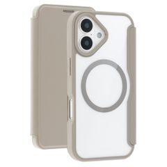 imoshion Bookcase trasparente con MagSafe Apple iPhone 17 - Beige