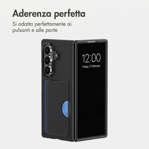 imoshion Backcover con porta carte Samsung Galaxy Z Fold 8 Ultra - Nero