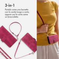 imoshion Cover a libro con Cordino Apple iPhone 15 - Rosso
