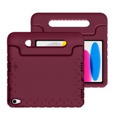 imoshion Cover Posteriore Kidsproof con Maniglia Apple iPad 11 (2025) 11 pollici A16 / iPad 10 (2022) 10.9 pollici - Velvet Plum