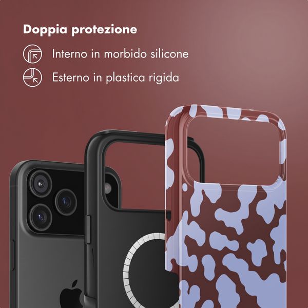 Selencia Cover posteriore Vivid con MagSafe Apple iPhone 18 Pro / 17 Pro - Moo'd Lavender Glow