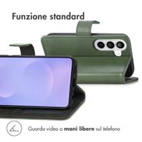 imoshion Cover a libro di Lusso Samsung Galaxy S26 - Verde