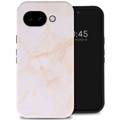 Selencia Cover posteriore Vivid con MagSafe Google Pixel 10a - Golden Beige Marble