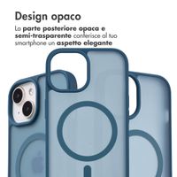 imoshion Cover posteriore Color Guard con MagSafe Apple iPhone 15 - Blu scuro
