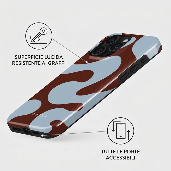 Burga Cover Posteriore Resistente con MagSafe Apple iPhone 15 Pro - Core