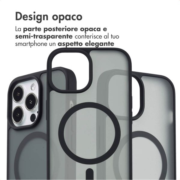 imoshion Cover posteriore Color Guard con MagSafe Apple iPhone 13 Pro - Nero