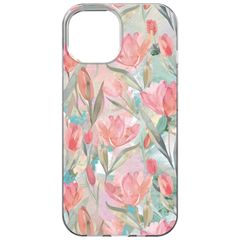 iDeal of Sweden Cover Trasparente con MagSafe Apple iPhone 17e / 16e / 15 / 14 / 13 - Tulip Bloom