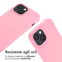 imoshion Cover in Silicone con Cordino Apple iPhone 15 - Rosa