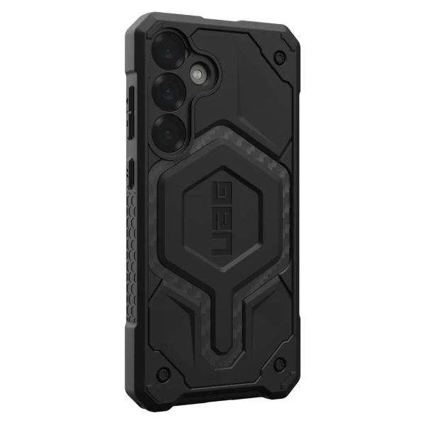 UAG Cover Posteriore Monarch Pro Samsung Galaxy S25 Plus - Carbon Fiber