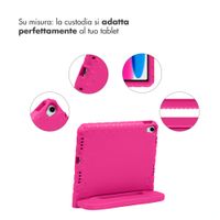imoshion Cover Posteriore Kidsproof con Maniglia Apple iPad 11 (2025) 11 pollici A16 / iPad 10 (2022) 10.9 pollici - Rosa