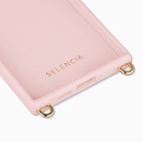 Selencia Cover posteriore Rivièra con MagSafe con ganci rimovibili Samsung Galaxy S24 Ultra - Sorbet Pink