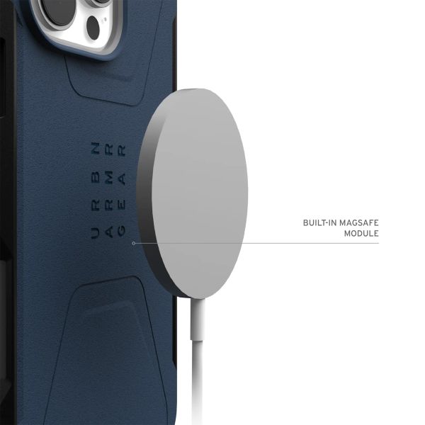 UAG Cover Posteriore Civilian con MagSafe Apple iPhone 16 Pro Max - Mallard