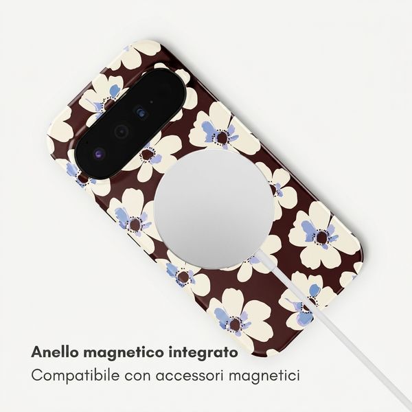 Selencia Cover posteriore Vivid con MagSafe Google Pixel 11 - Choco Flower Pop