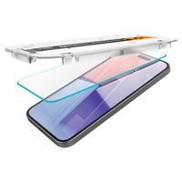 Spigen Vetro temperato GLAStR EZ Fit, confezione da 2 + Applicatore Apple iPhone 16 Plus / 15 Plus