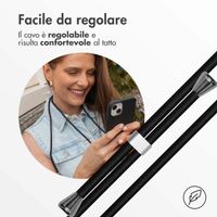 imoshion Cover in Silicone con Cordino Apple iPhone 14 Pro Max - Nero