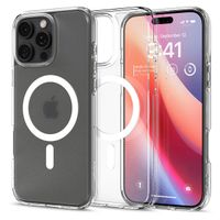 Spigen Cover Posteriore Ultra Ibrida con MagSafe Apple iPhone 16 Pro Max - Frosted Clear