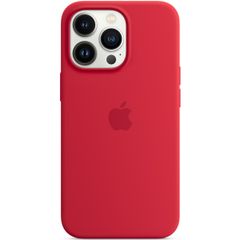 Apple Cover Posteriore in Silicone con MagSafe Apple iPhone 13 Pro Max - Rosso