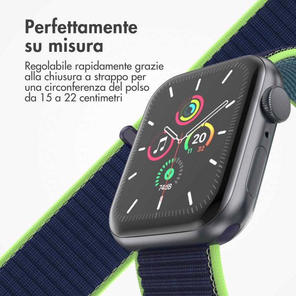 imoshion Cinturino in nylon Apple Watch | 44/45/46/49 mm - Lime