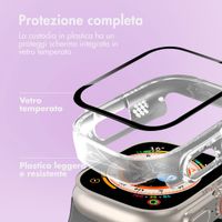 imoshion Cover rigida integrale Apple Watch Ultra / Ultra 2 / Ultra 3 - 49 mm - Trasparente