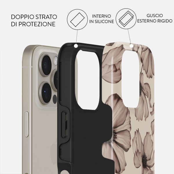 Burga Cover Posteriore Resistente con MagSafe Apple iPhone 16 Pro - Barely Yours