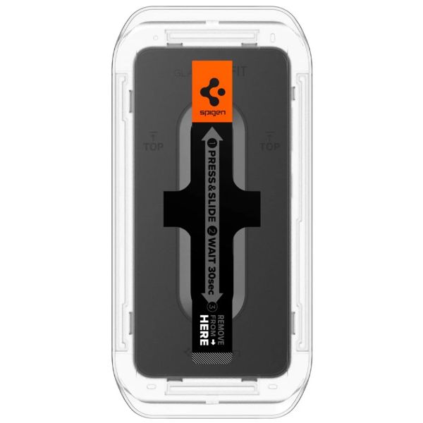 Spigen Vetro temperato GLAStR EZ Fit, confezione da 2 + Applicatore Samsung Galaxy S25 / S24
