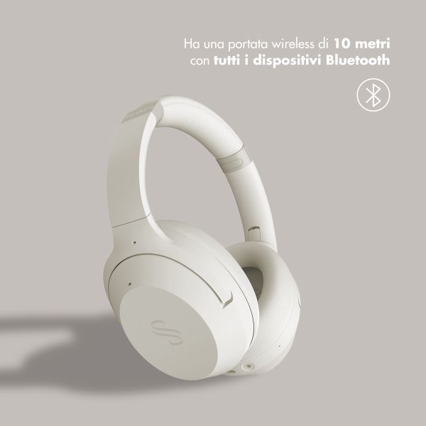 Selencia Cuffie wireless Urban Play - Cancellazione attiva del rumore (ANC) - Con cover - Melody Mist