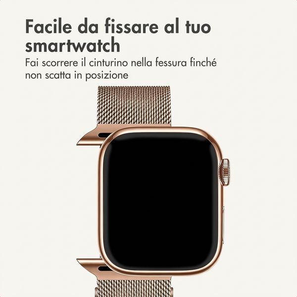 imoshion Cinturino milanese magnetico Apple Watch | 38/40/41/42 mm - Rose Gold