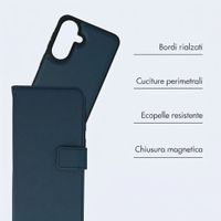 imoshion Cover a libro di lusso 2-in-1 rimovibile Samsung Galaxy A37 (5G) - Blu