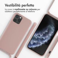 imoshion Cover in Silicone con Cordino Apple iPhone 11 Pro - Sand Pink