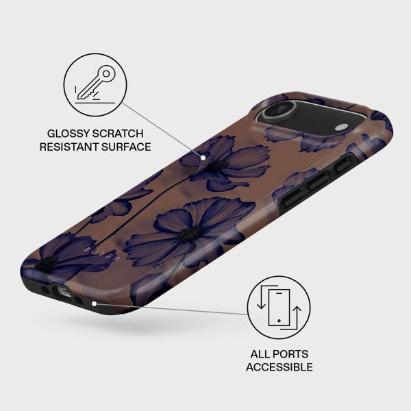 Burga Cover Posteriore Resistente con MagSafe Apple iPhone Air - Velvet Night