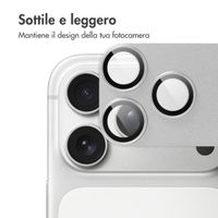 imoshion Protezione fotocamera in Vetro 2 Pezzi Apple iPhone 17 Pro - Silver